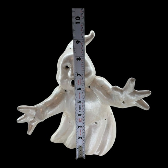 1980s Ceramic Mooglie Ghost Hobbyist Ghostbusters Mold Light Up Vintage NO CORD - Picture 6 of 6